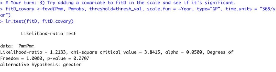 C3WE Extremes Tutorial 2019 Problem Statistical